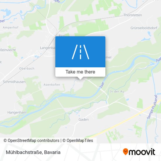 Mühlbachstraße map