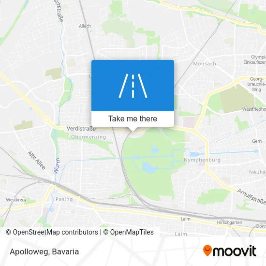 Карта Apolloweg
