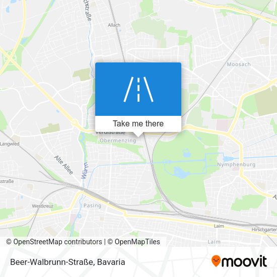 Beer-Walbrunn-Straße map