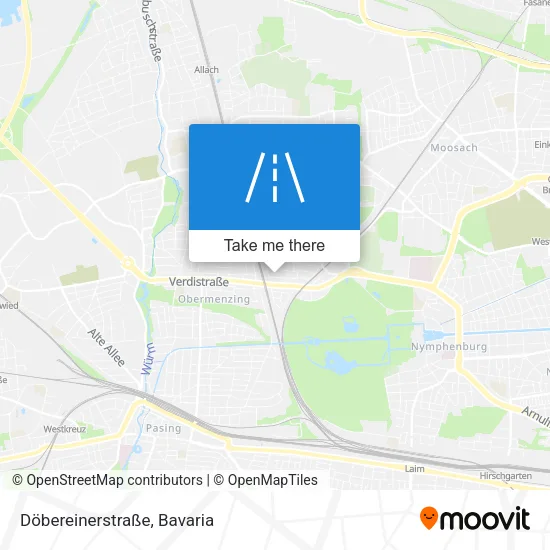 Карта Döbereinerstraße