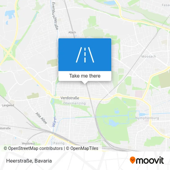 Heerstraße map