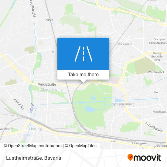 Lustheimstraße map