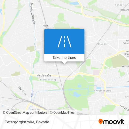 Petergörglstraße map