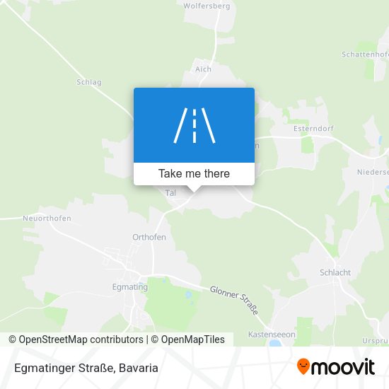 Egmatinger Straße map