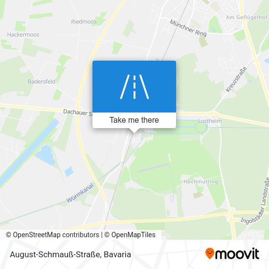 August-Schmauß-Straße map