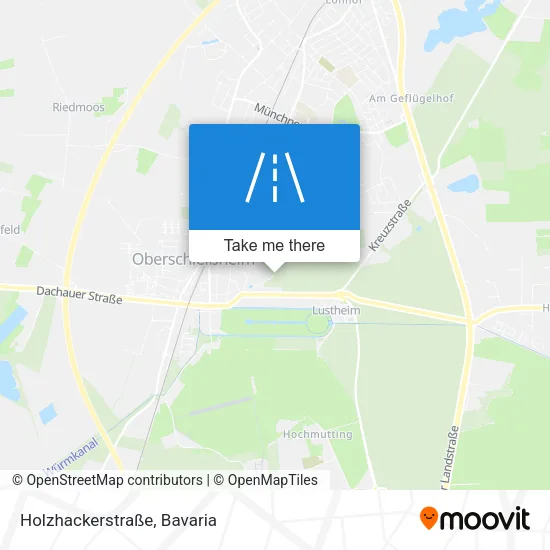 Карта Holzhackerstraße