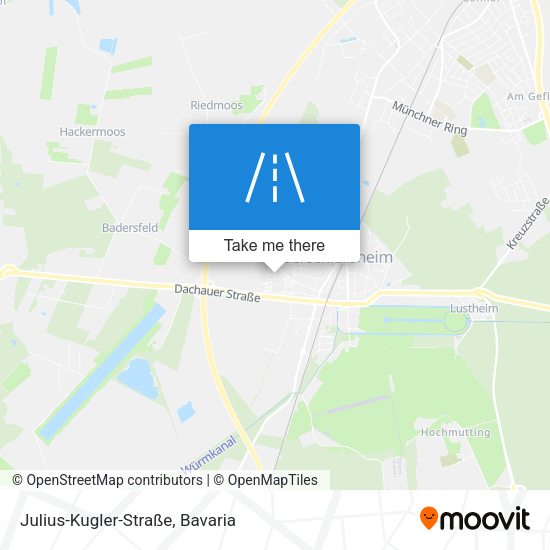 Julius-Kugler-Straße map