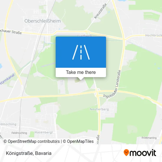 Königstraße map