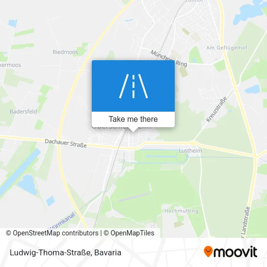 Карта Ludwig-Thoma-Straße