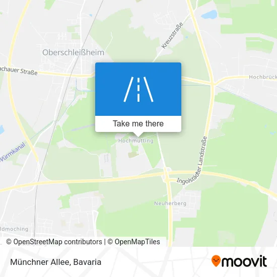 Карта Münchner Allee