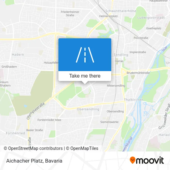 Карта Aichacher Platz