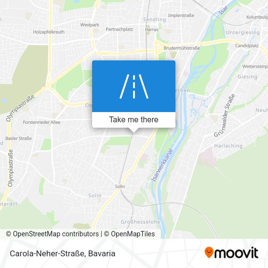 Carola-Neher-Straße map