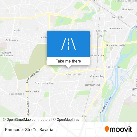 Ramsauer Straße map