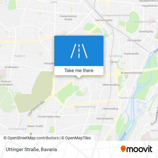 Uttinger Straße map