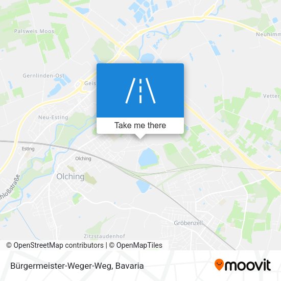 Bürgermeister-Weger-Weg map