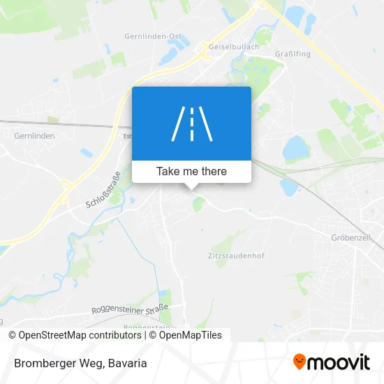 Карта Bromberger Weg