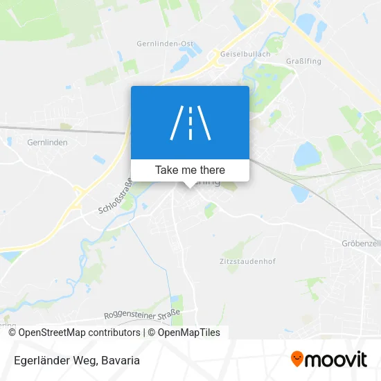 Карта Egerländer Weg