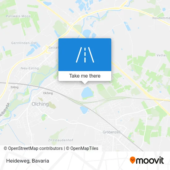 Карта Heideweg