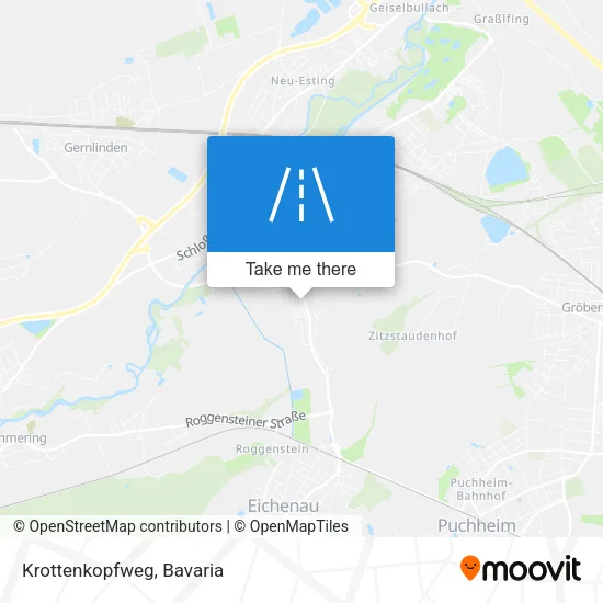 Карта Krottenkopfweg