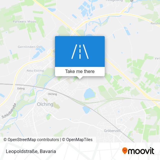 Leopoldstraße map