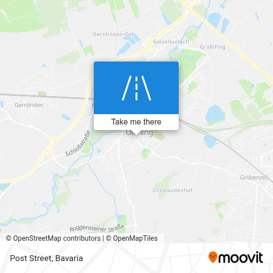 Poststraße map