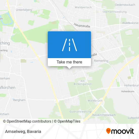 Карта Amselweg