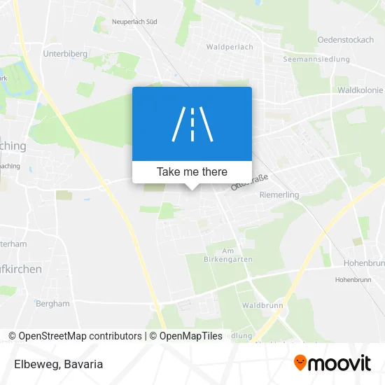 Карта Elbeweg
