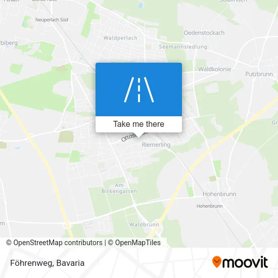 Карта Föhrenweg
