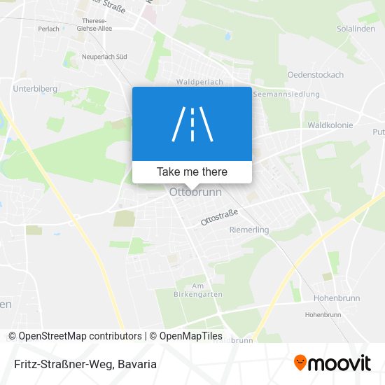 Fritz-Straßner-Weg map