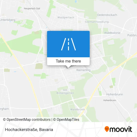 Hochackerstraße map