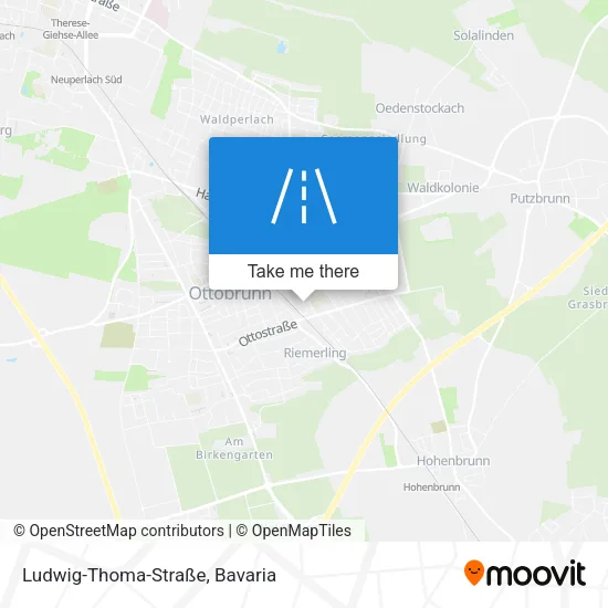 Карта Ludwig-Thoma-Straße