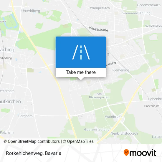 Карта Rotkehlchenweg