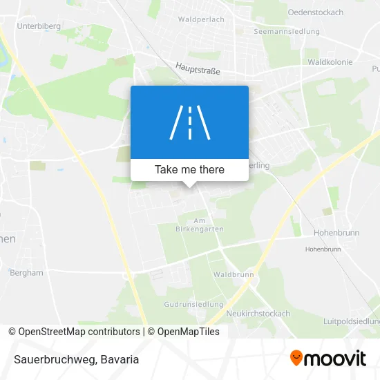Карта Sauerbruchweg