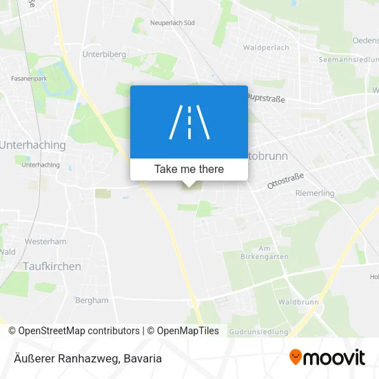 Карта Äußerer Ranhazweg