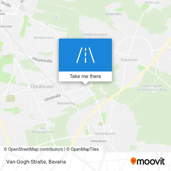 Карта Van-Gogh-Straße