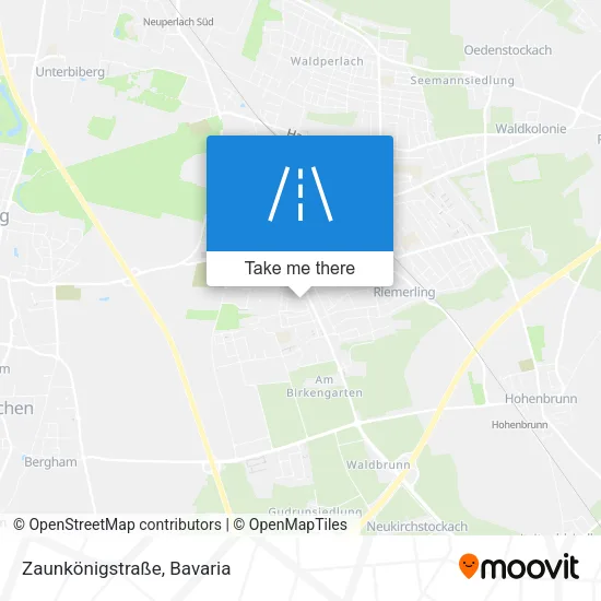 Карта Zaunkönigstraße