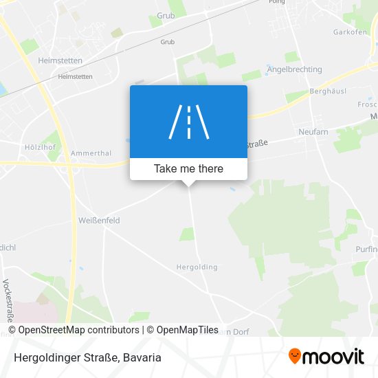 Hergoldinger Straße map