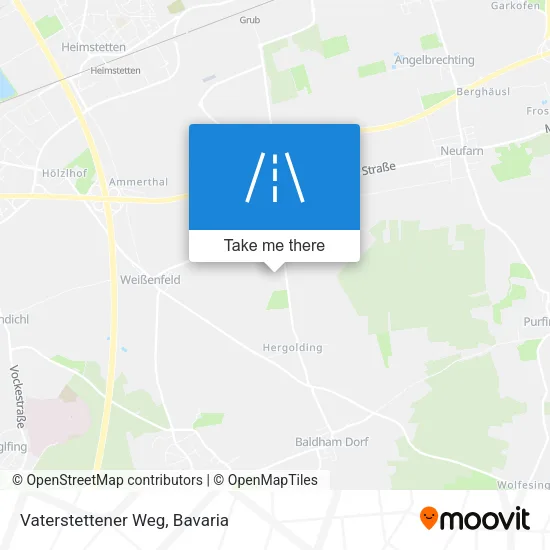 Карта Vaterstettener Weg