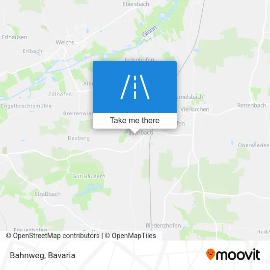 Карта Bahnweg