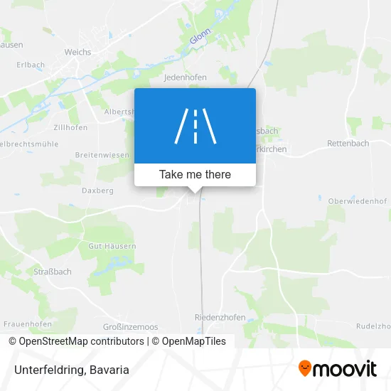 Карта Unterfeldring