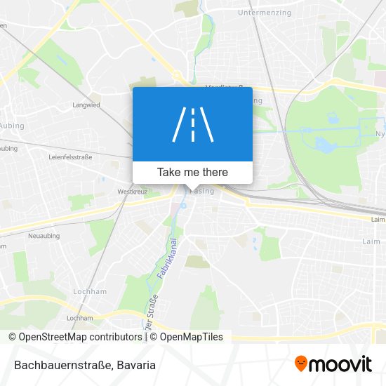 Bachbauernstraße map