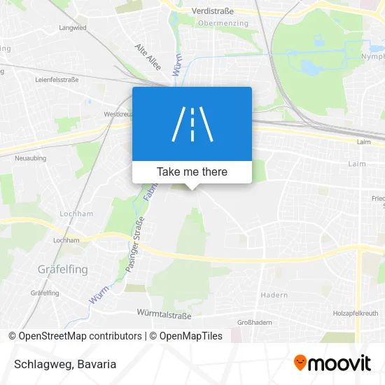 Карта Schlagweg
