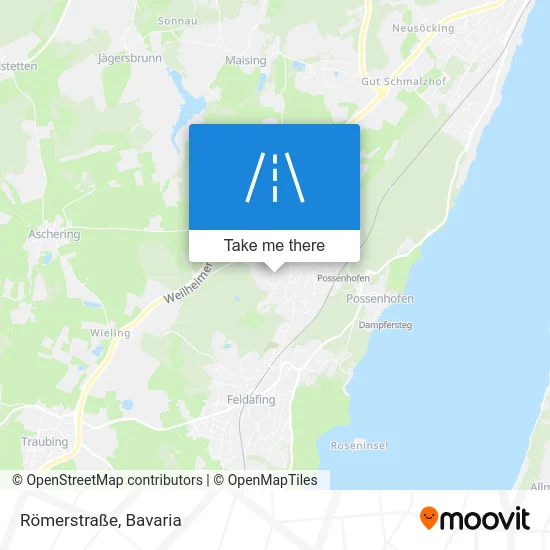 Römerstraße map