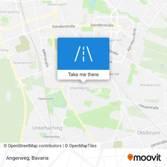 Карта Angerweg