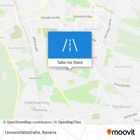 Карта Universitätsstraße