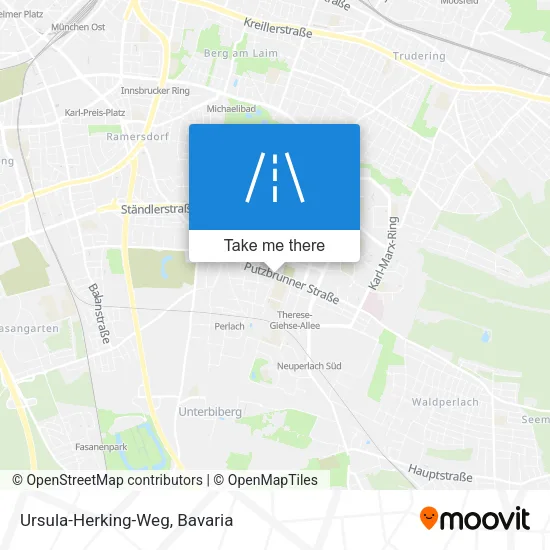 Карта Ursula-Herking-Weg