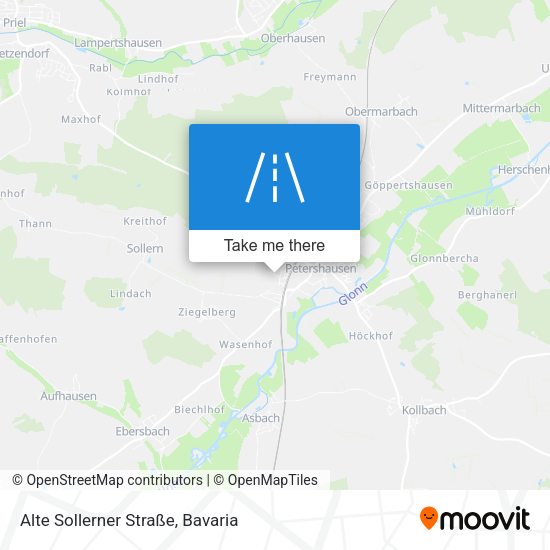 Alte Sollerner Straße map
