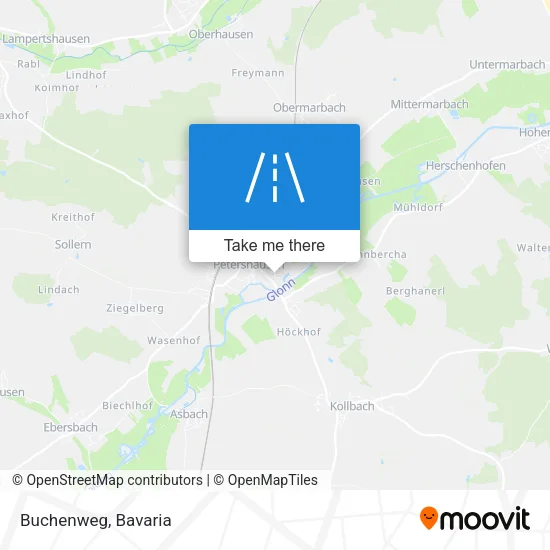 Карта Buchenweg