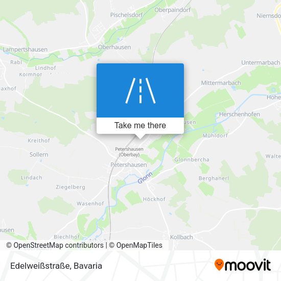 Edelweißstraße map