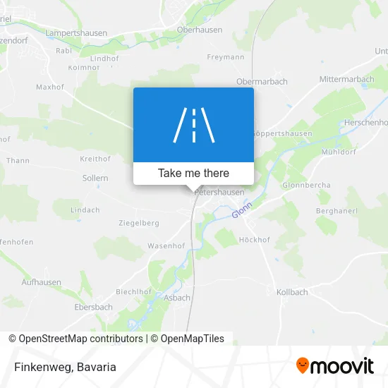 Карта Finkenweg